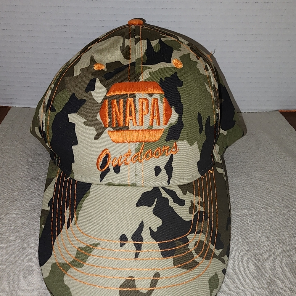 Mens NAPA Outdoors Camo Baseball Hat